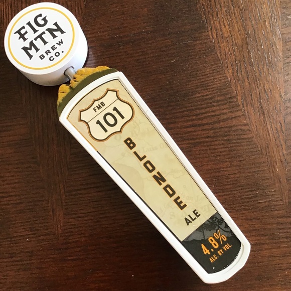 Figueroa Mountain Brew Co. 101 Blonde Ale Tap Handle - Picture 1 of 3
